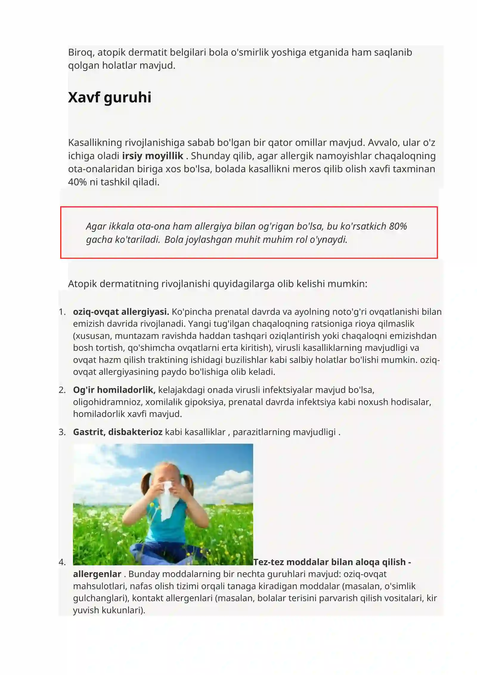 Atopik dermatit 3
