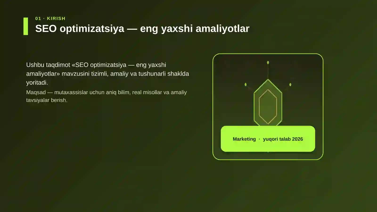 SEO optimizatsiya — eng yaxshi amaliyotlar 3