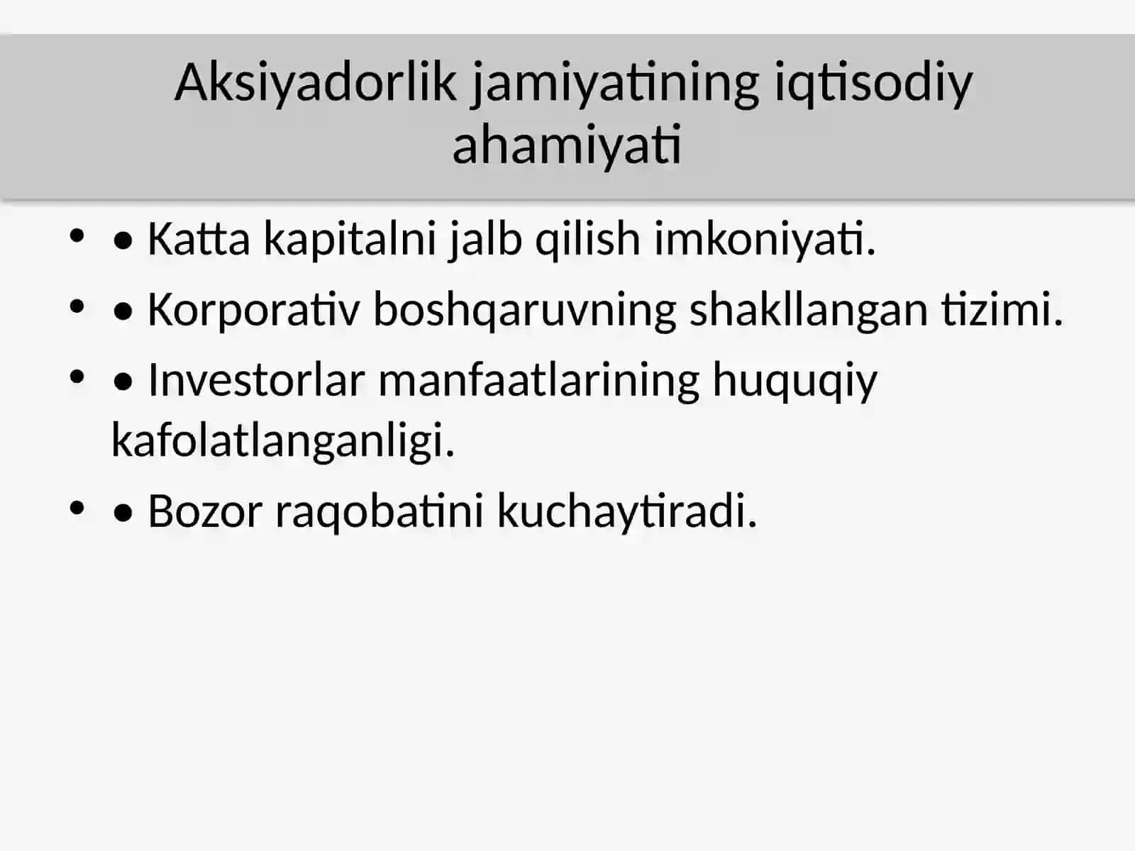 Aksiyadorlik Jamiyati 3