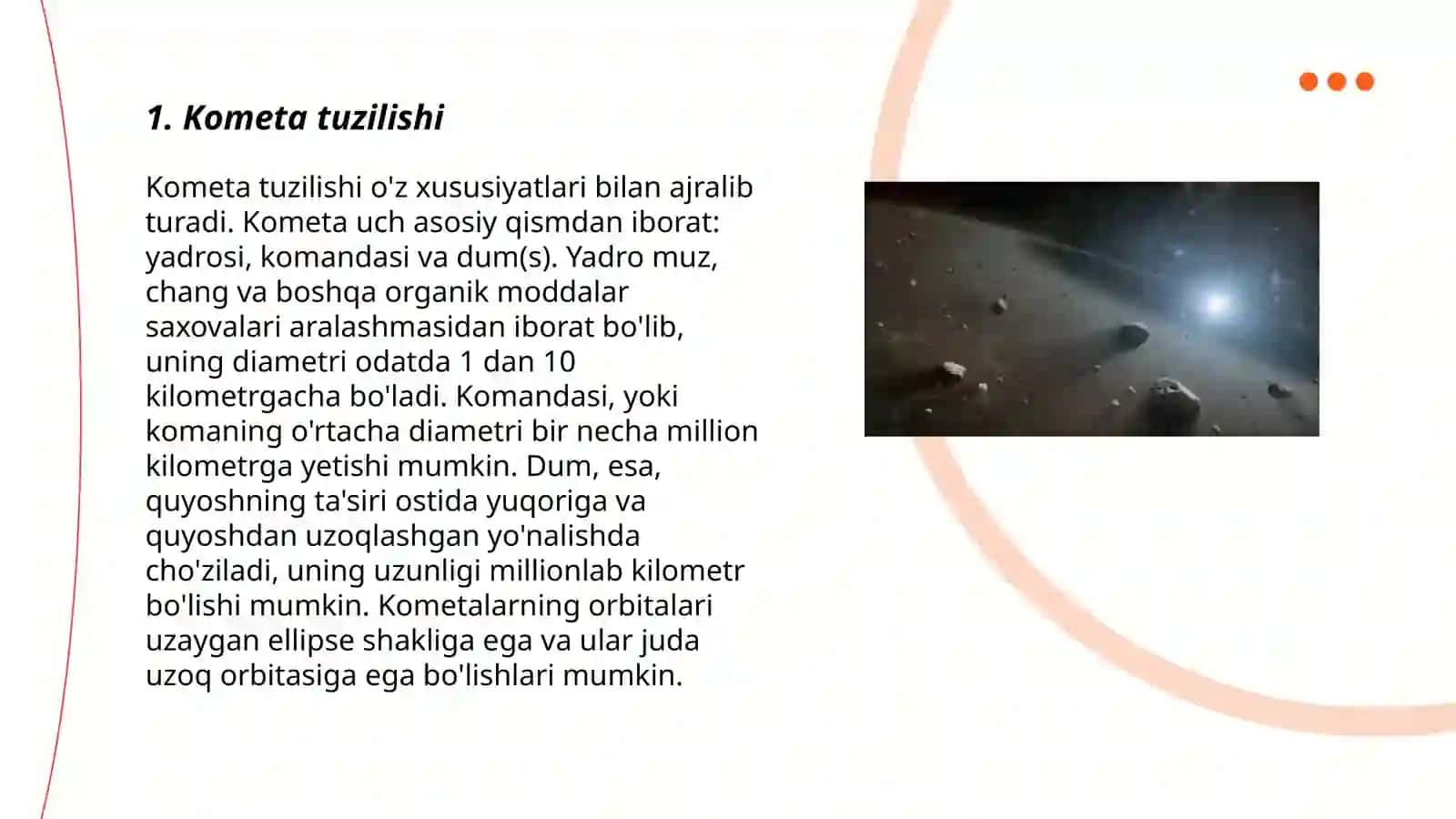 Kometalar 3