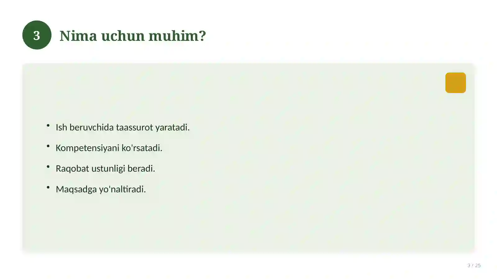 Resume (CV) shablon 3
