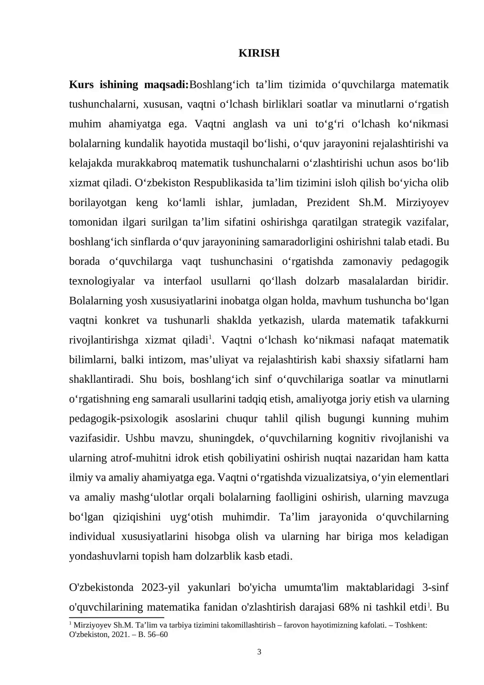 3 - sinf matematika darslarida perpendikulyar to‘g‘ri chiziqlarga doir amaliy topshiriqlar ustida ishlashga o‘rgatishi 3