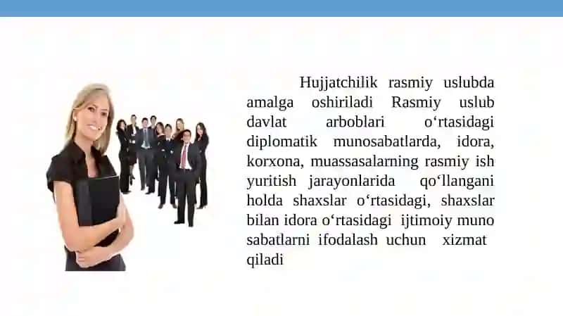 ISH HUJJATLARI VA ULARGA QO'YILADIGAN ASOSIY TALABLAR 3