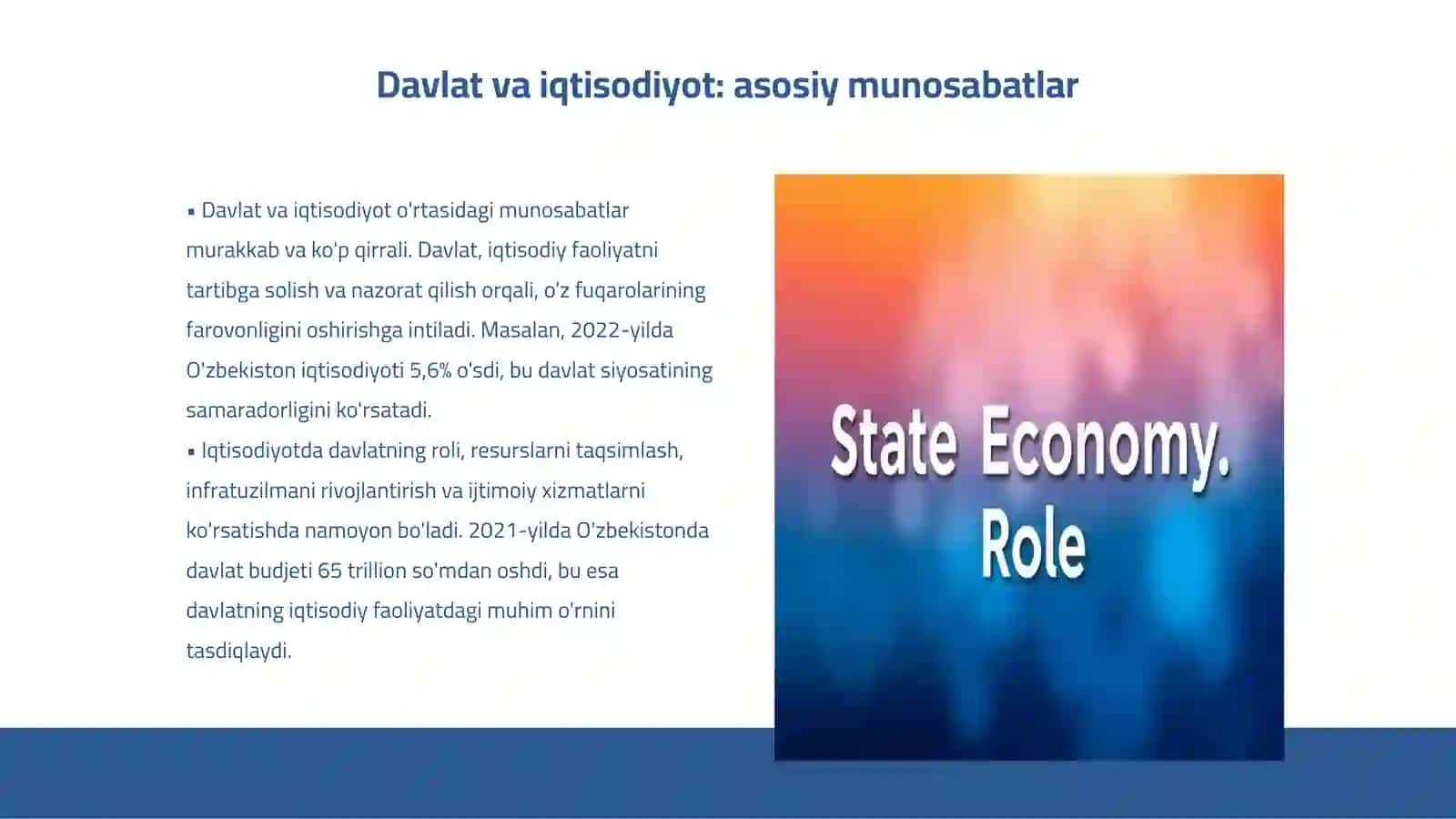 Davlatning iqtisodiy roli 3