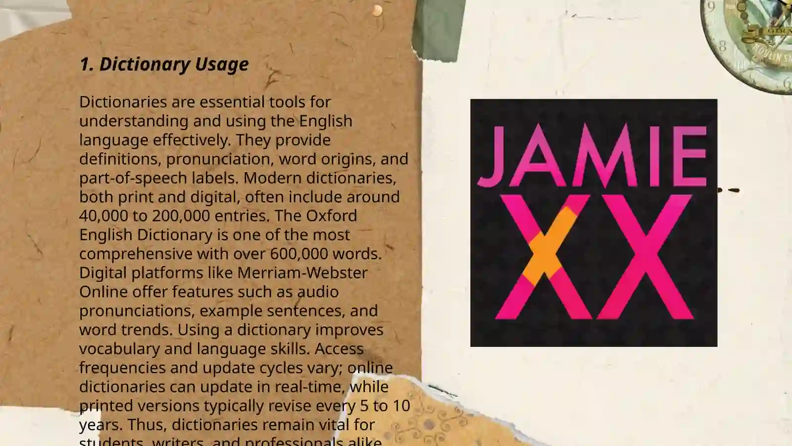 Dictionary Usage 3