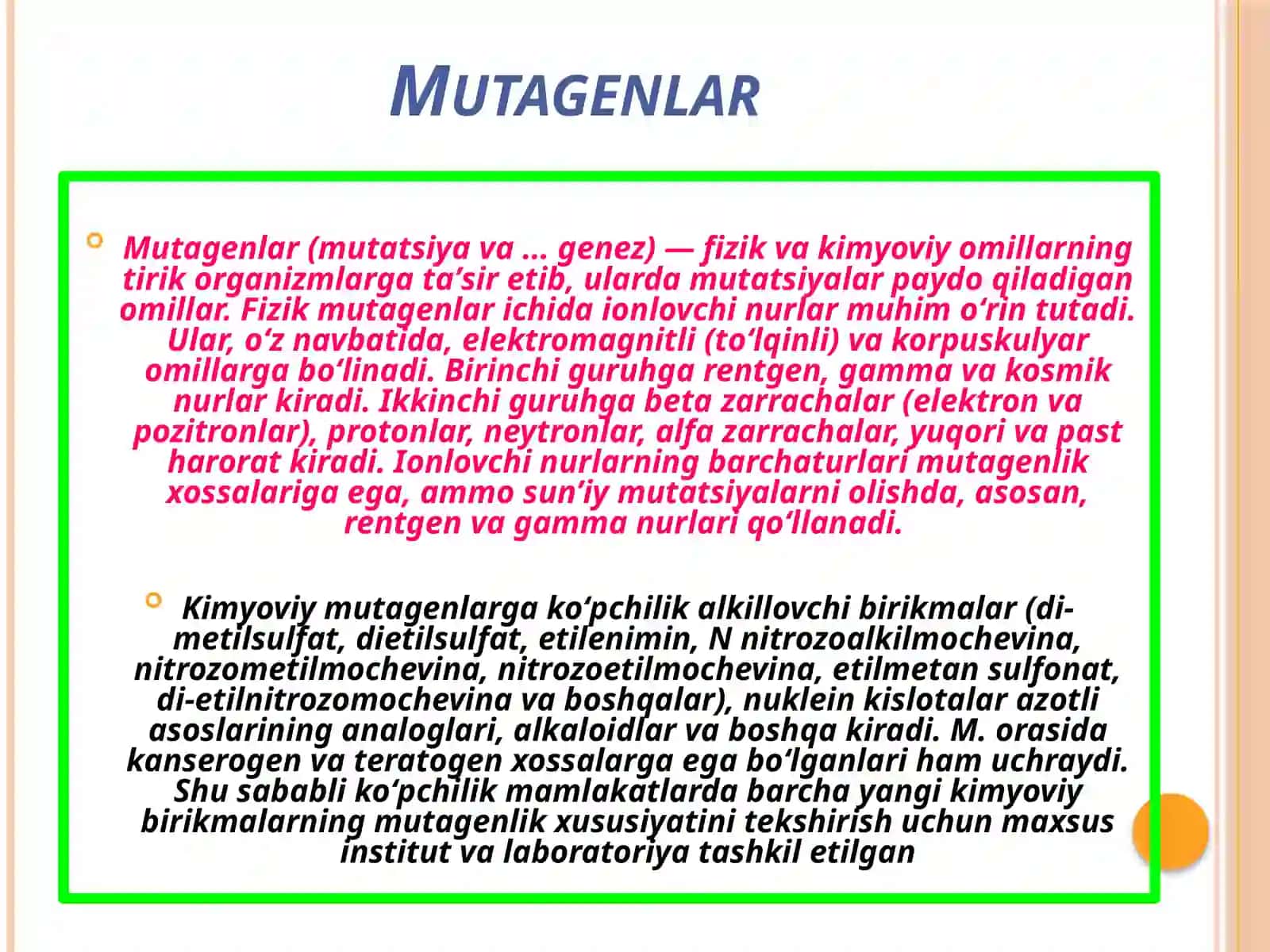 Tibbiy va biologiya fani 3