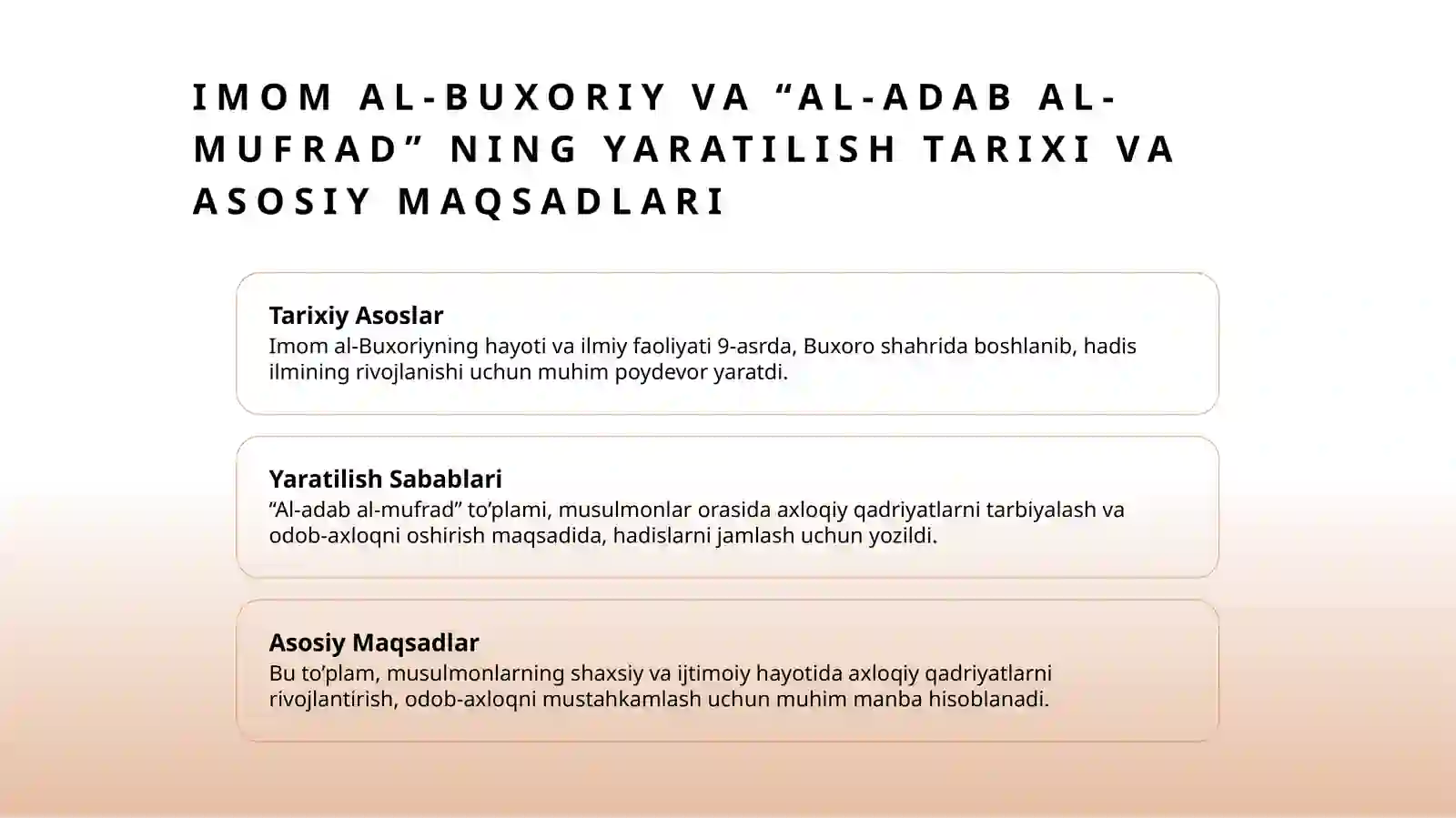 Al-adab al-mufrad 3