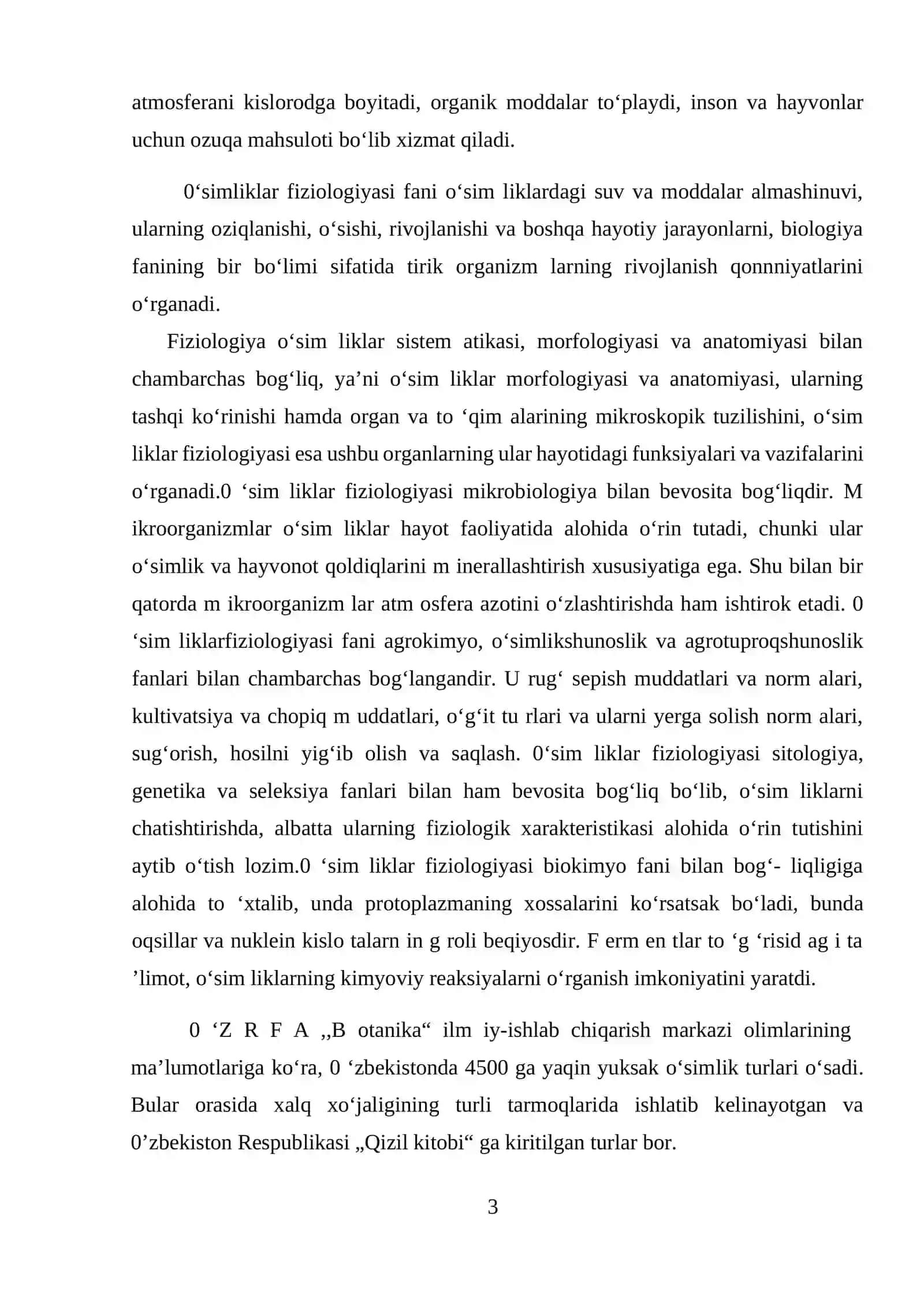 Adir mintaqasi oʻsimliklariga hayvonlar va inson taʼsirini oʻrganish 3
