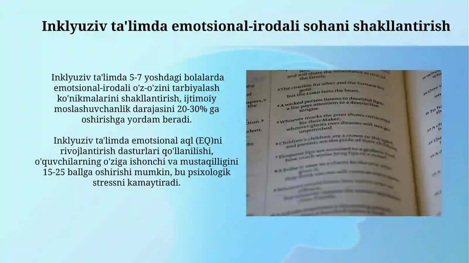 Uzluksiz talimning pedagogik va psixologik bosqichlari 3