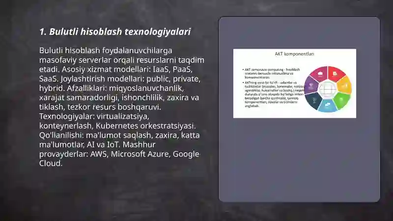 Raqamli iqtisodiyotning asosiy texnologiyalari 3