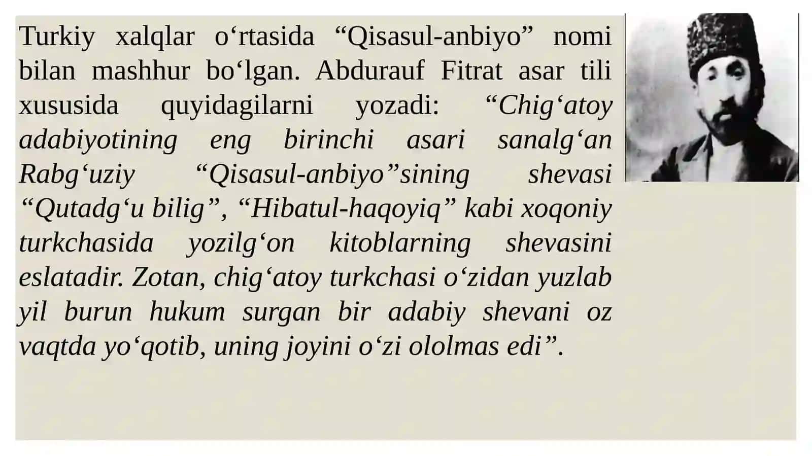 O‘zbek tili tarixi fanidan tayyorlangan taqdimot 3