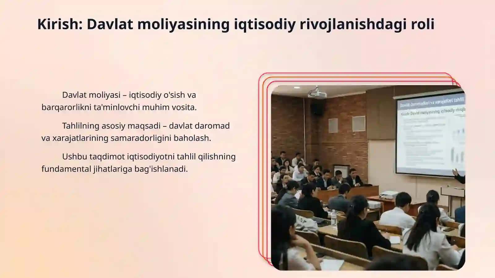Davlat daromadlari va xarajatlari tahlili 3