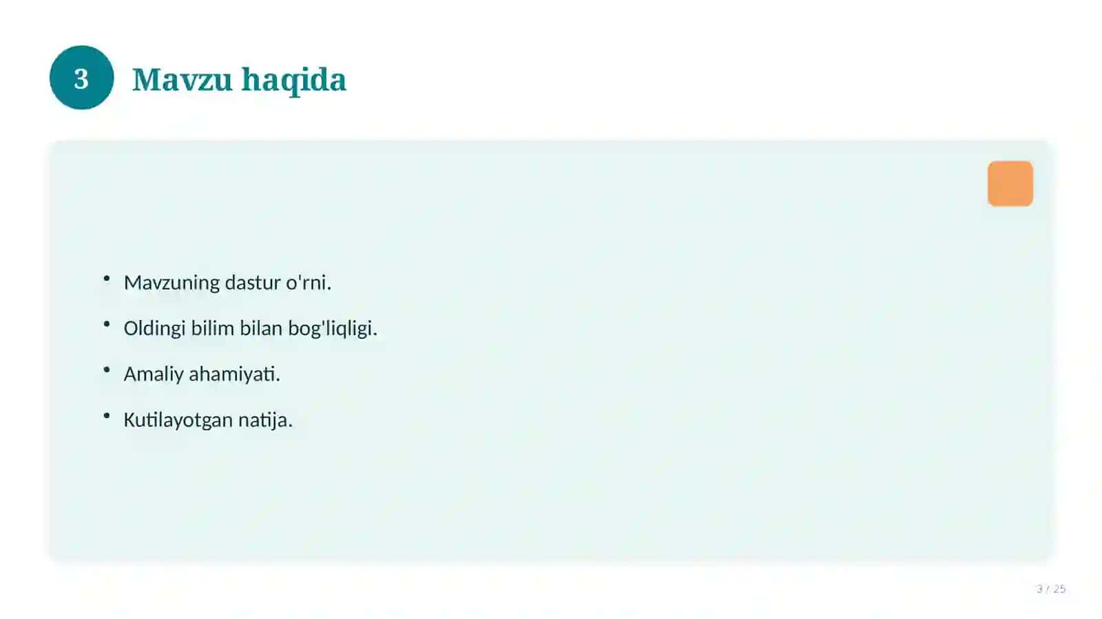 Informatika fanidan 1-sinf: didaktik tarqatma materiallar 3