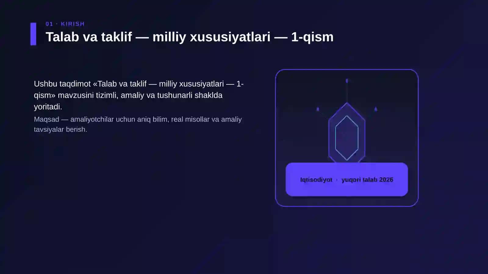 Talab va taklif — milliy xususiyatlari — 1-qism 3