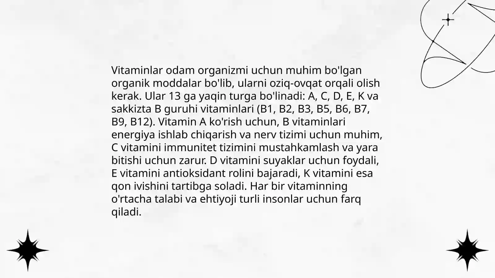 Vitaminlar 3
