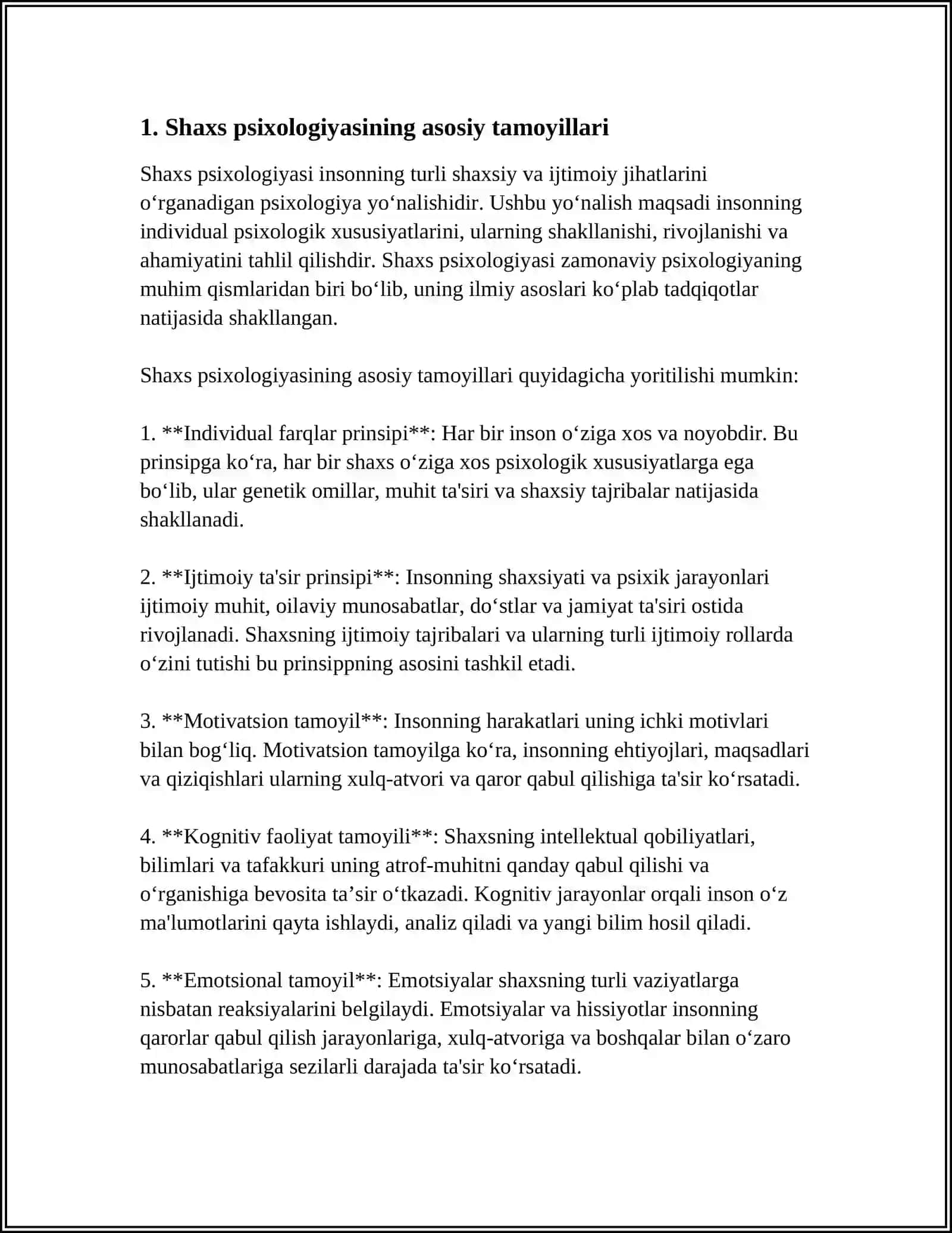 SHAXS PSIXOLOGIYASINING METADOLAGIK PRINSPLARI KLASSIK PSIXOANALIZ VA UNING MOALIFIKATSIYALARI 3