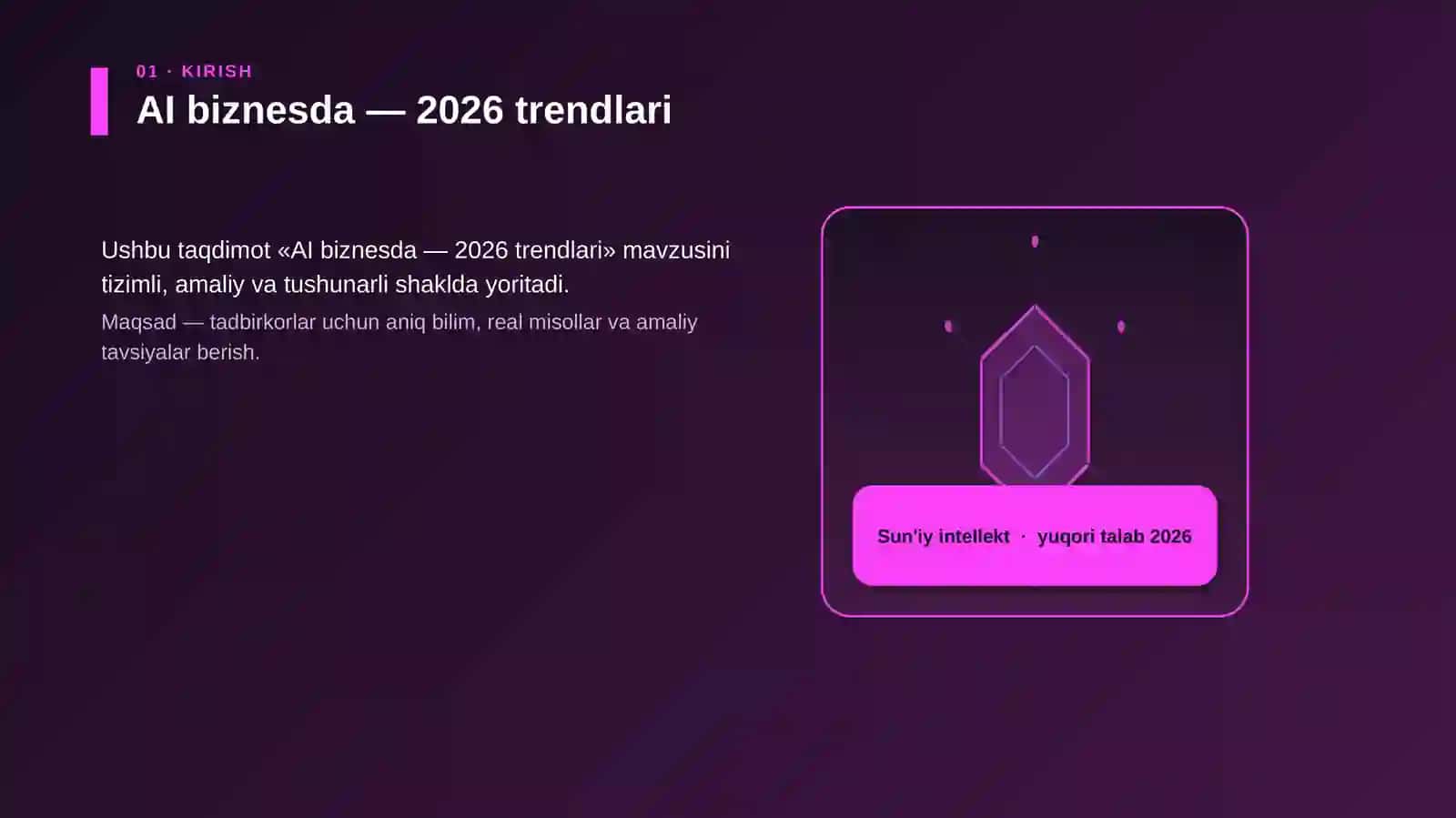 Sun'Iy Intellekt - 2026 trendlari 3