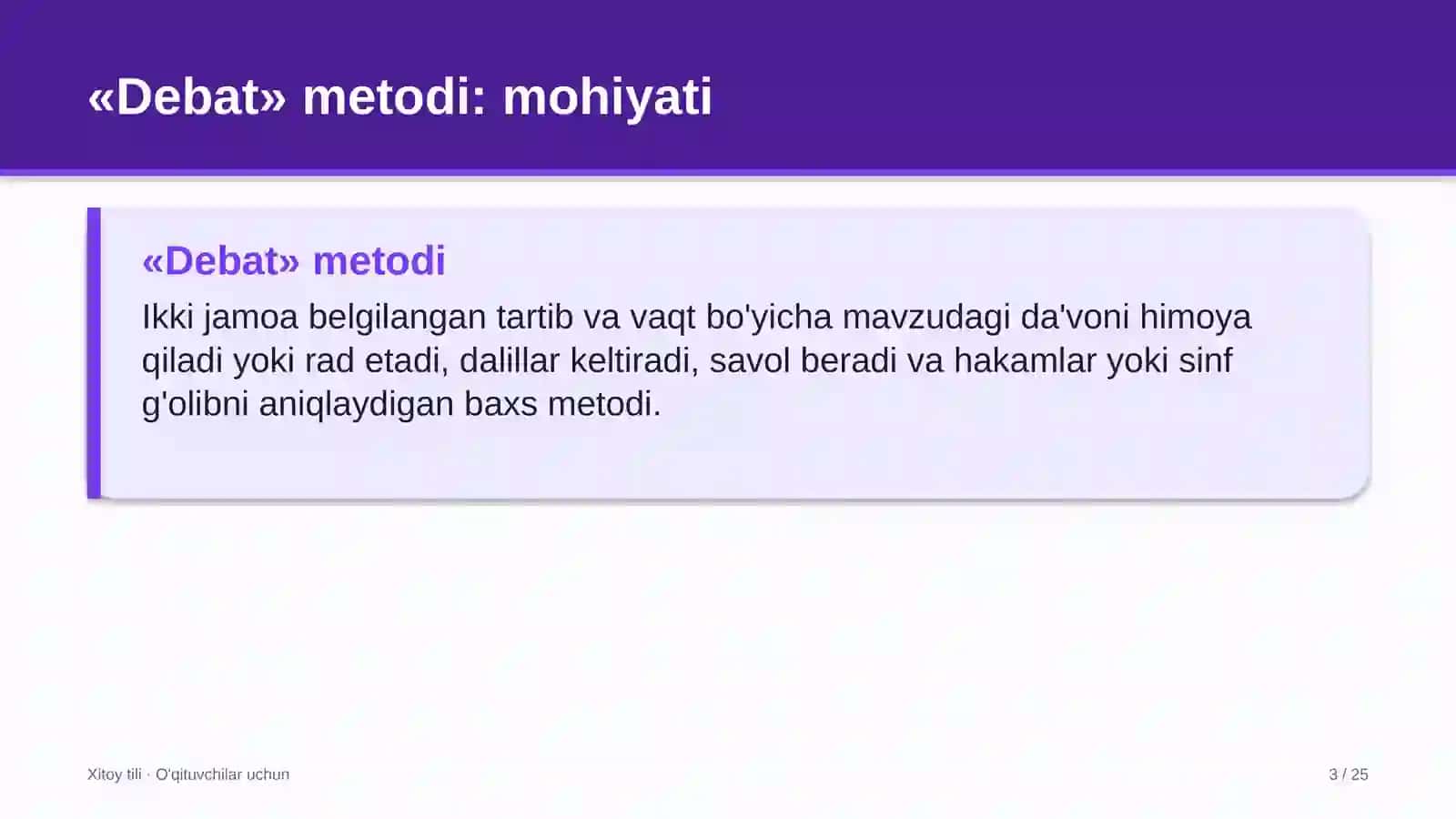 xitoy tili darslarida debat metodidan foydalanish 8734 3