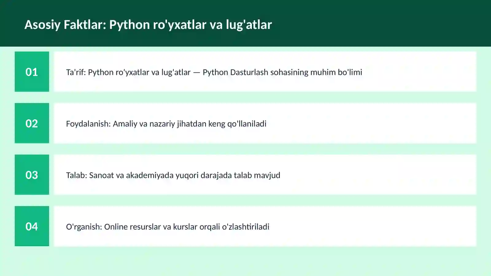 DASTURLASH | PYTHON DASTURLASH 3