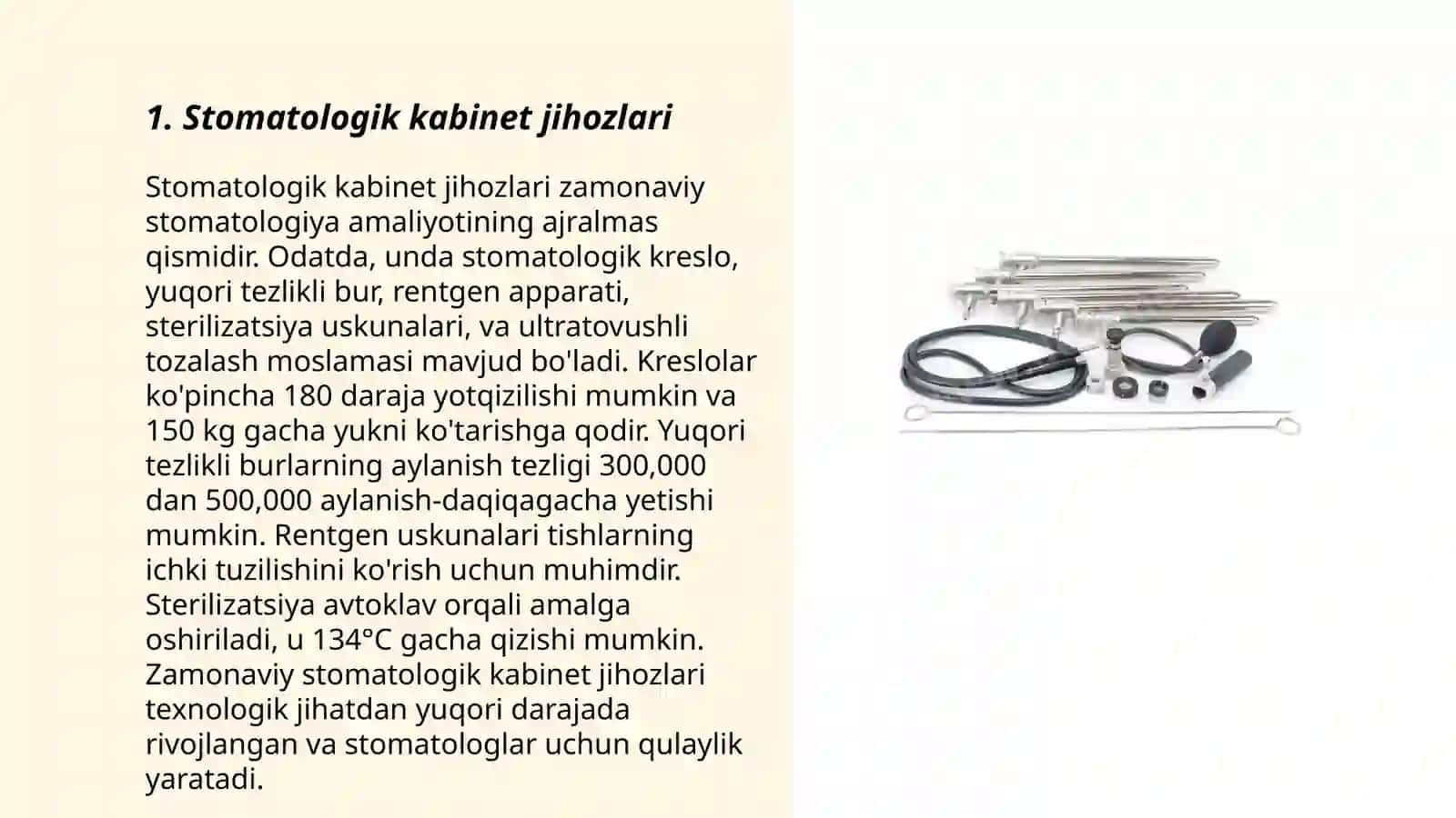 Stomatologik kabinet jihozlari 3