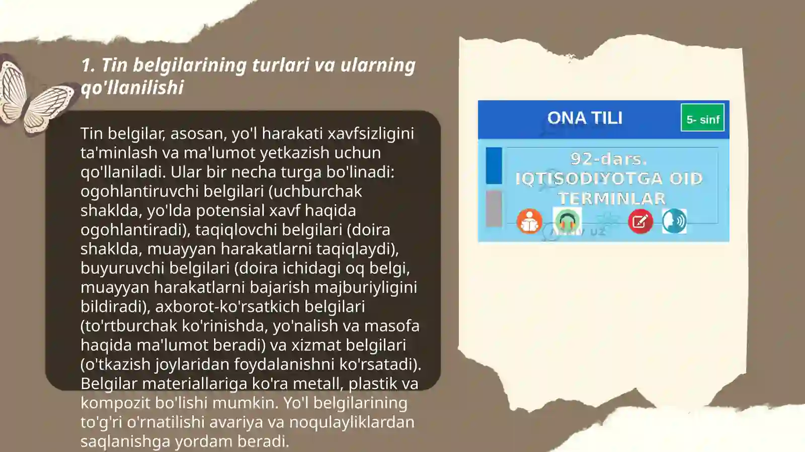 Punktuatsion savodxonlikka oid test va topshiriqlarini tuzish va bajarish 3