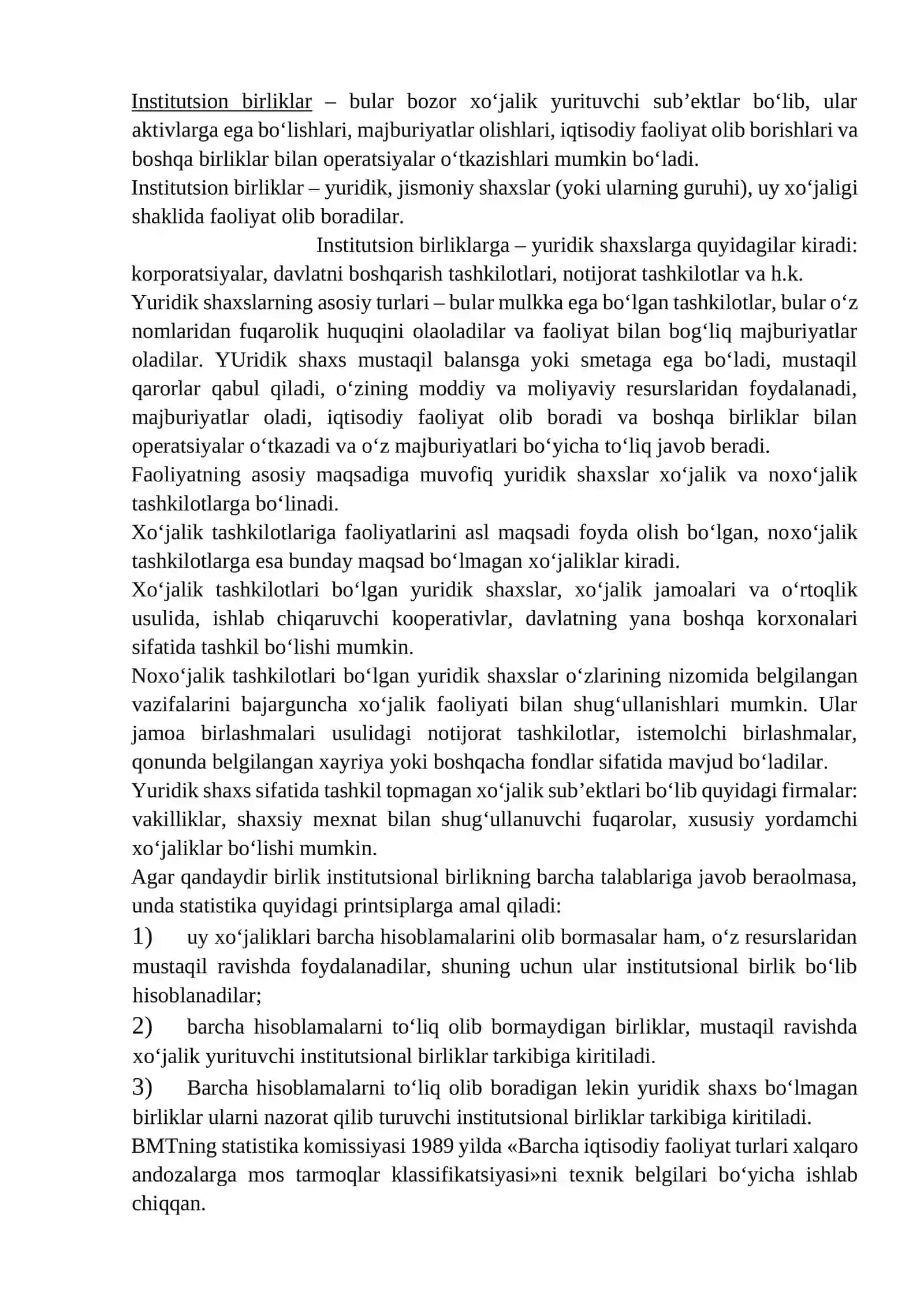 Iqtisodiy faoliyat tushunchasi va kategoriyalari 3