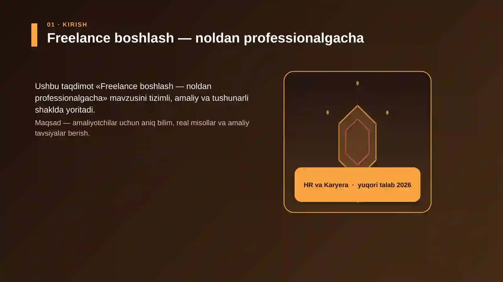 Freelance boshlash — noldan professionalgacha 3