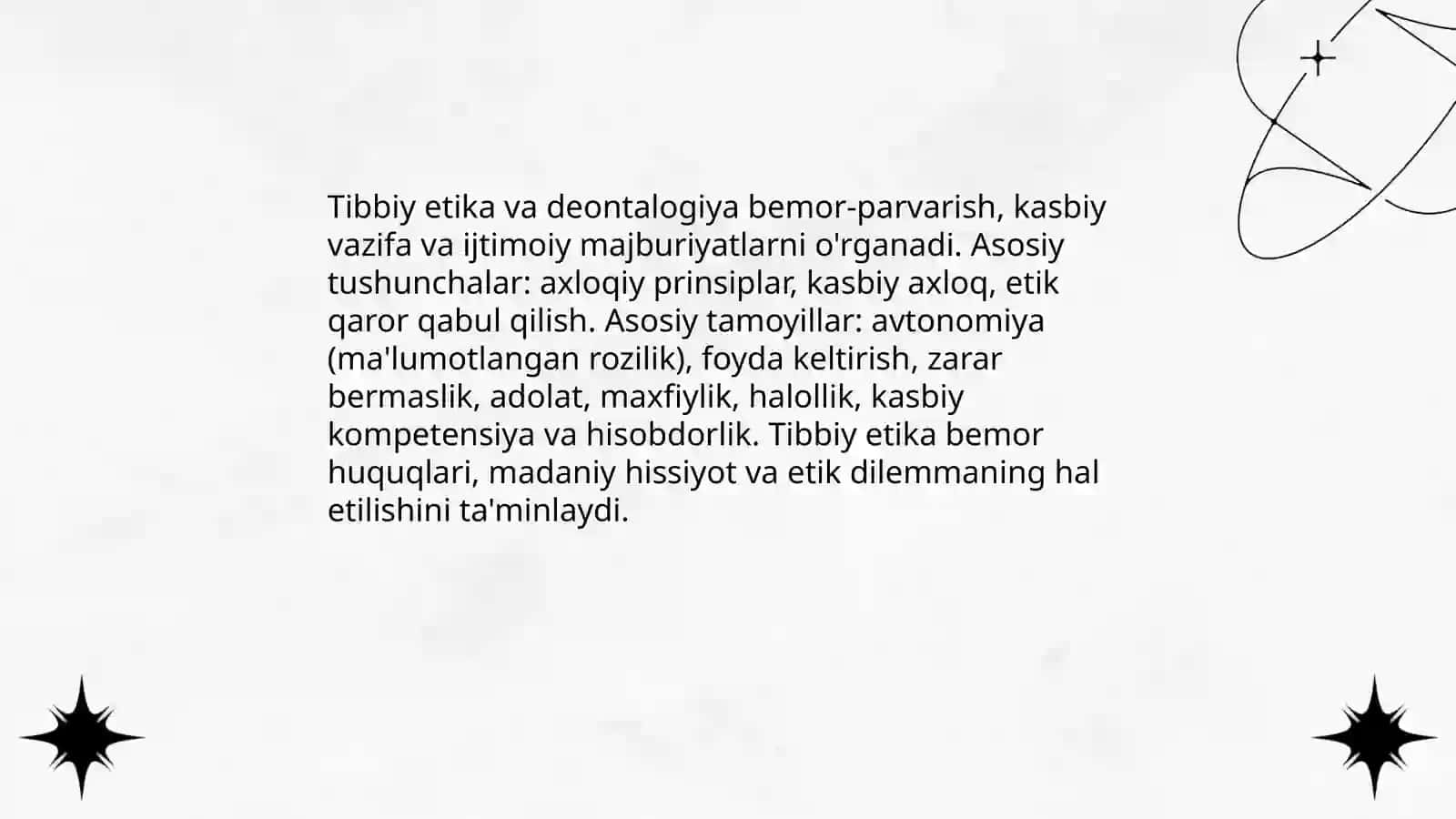 Shifokorning tibbiy etika va deontalogiya 3