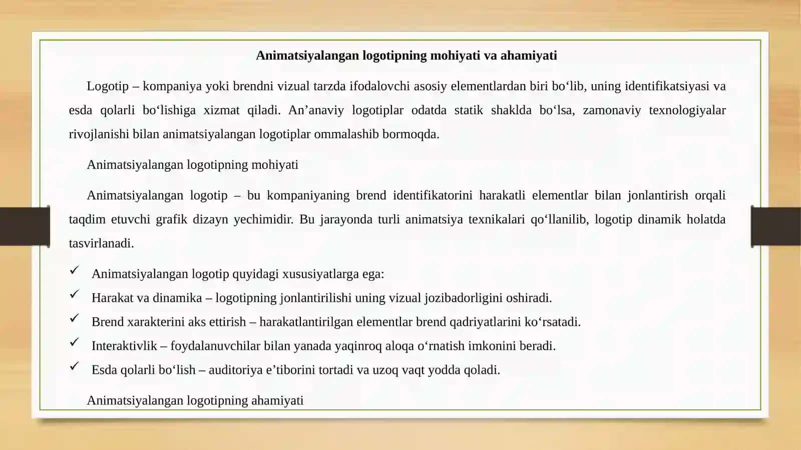 Kompyuter grafikasi va web-dizayn kursi 3