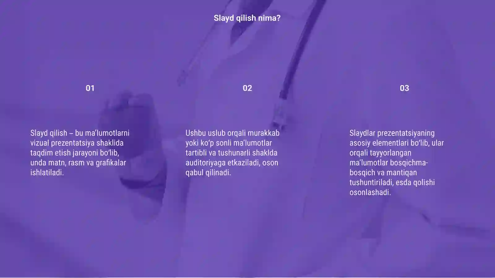 Slayd qilish 3