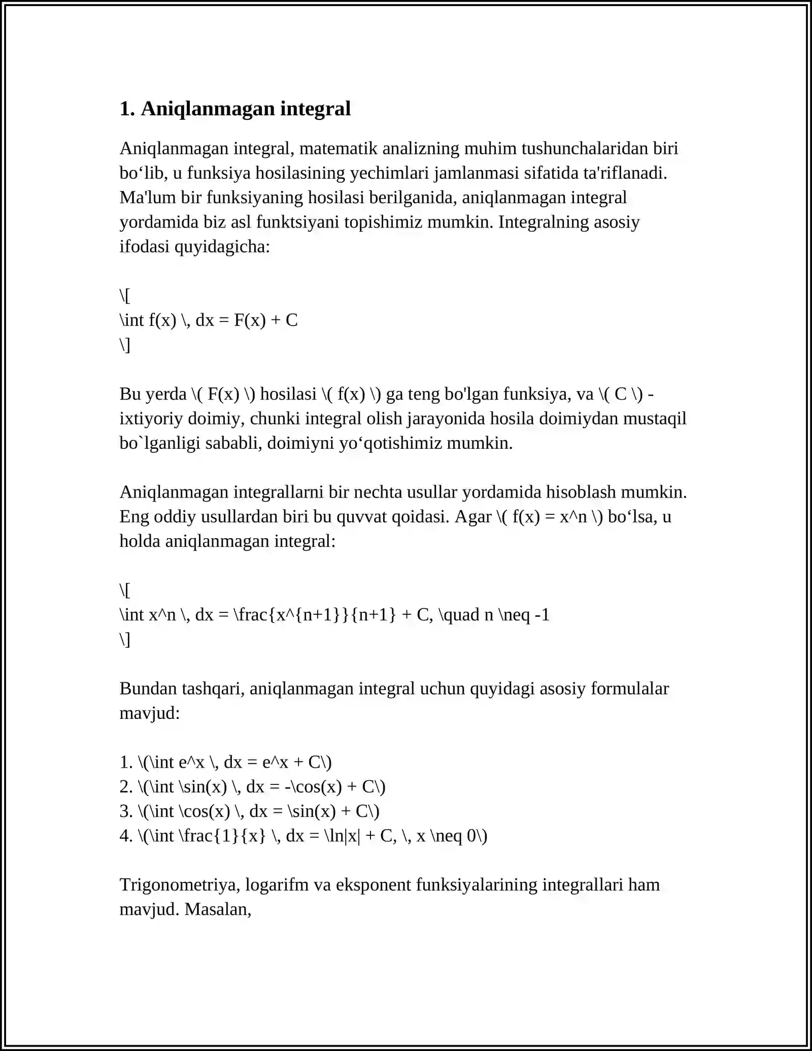 ANIQMAS INTEGRAL 3