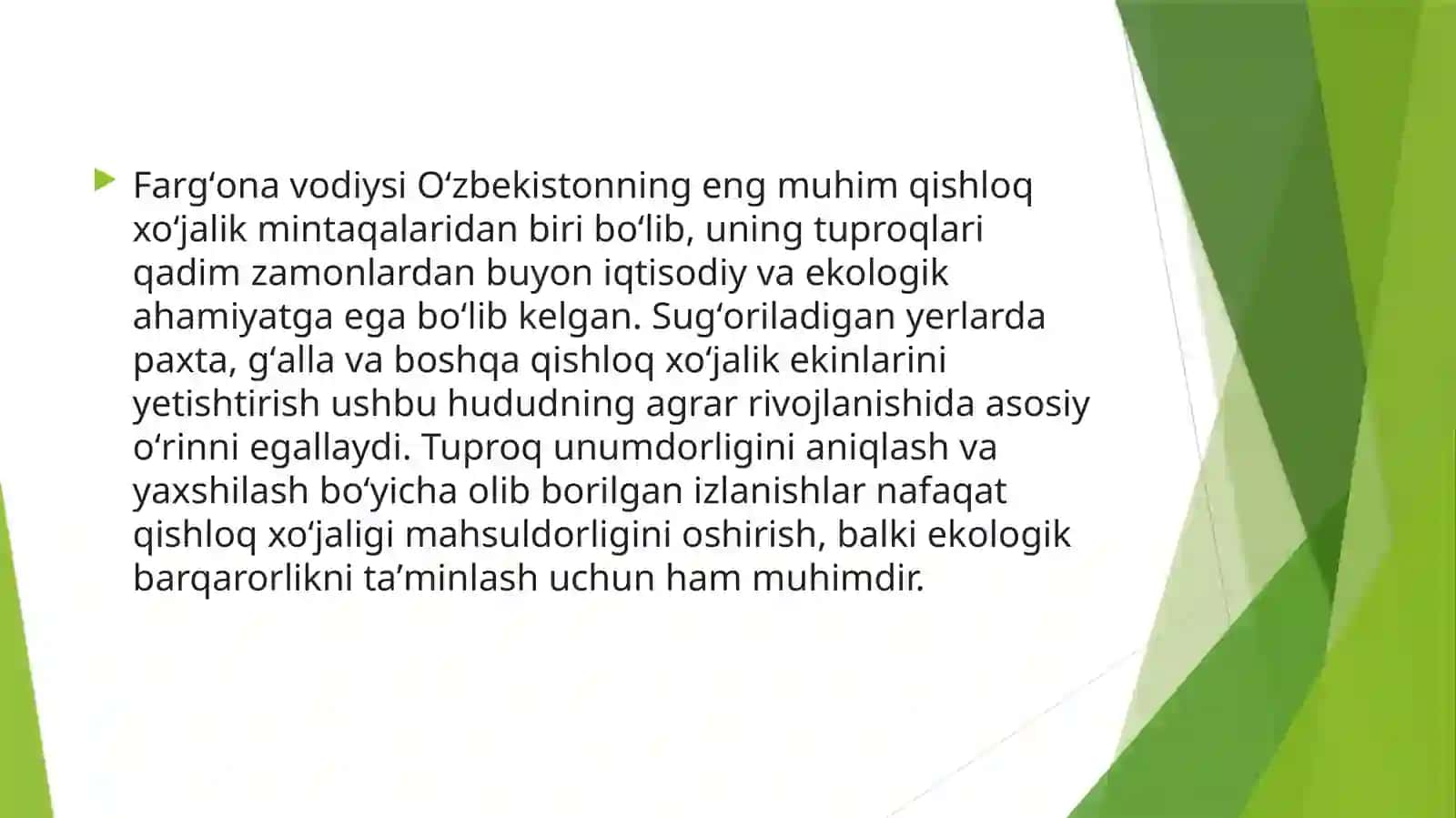 FARG‘ONA VODIYSI TUPROQLAR 3
