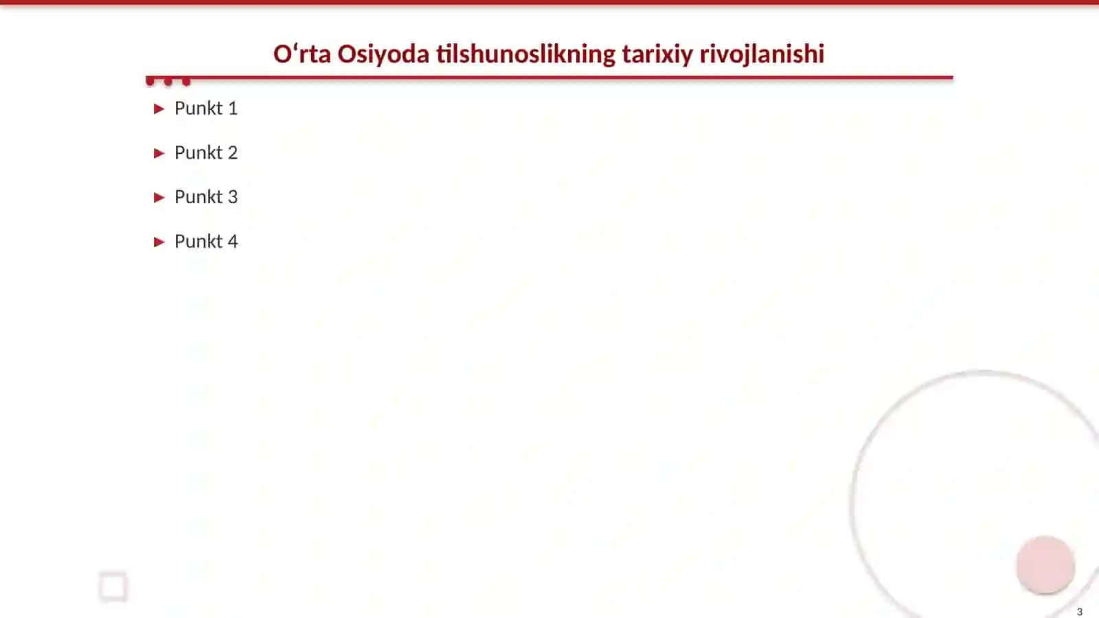 Oʻrta Osiyoning tilshunoslik rivojlanishi 3