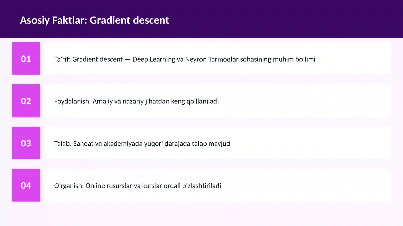 Gradient descent 3