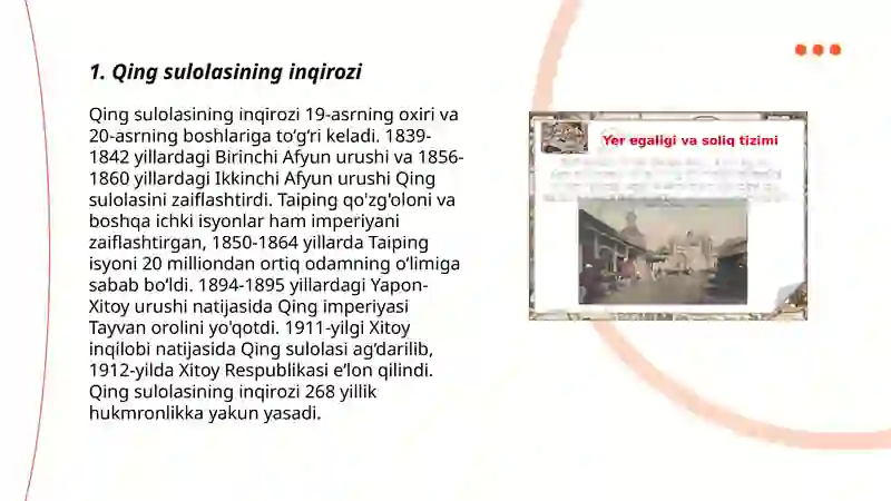 Qing sulolasining inqirozi 3