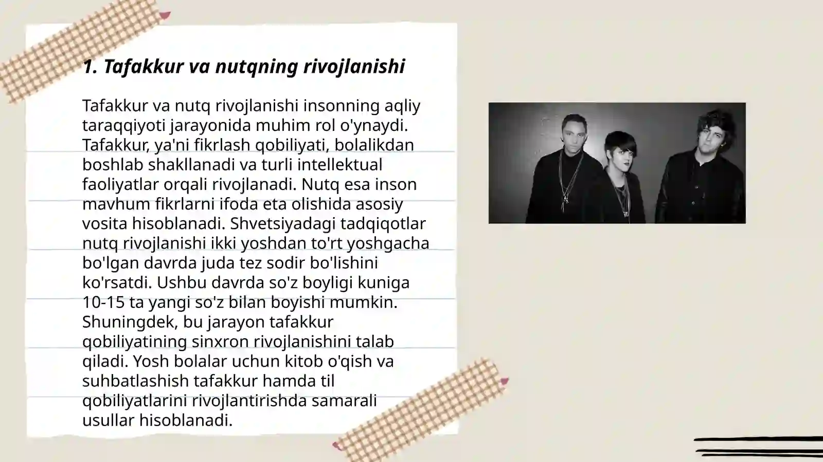 Tafakkur va nutqning psixologik tavsifi 3
