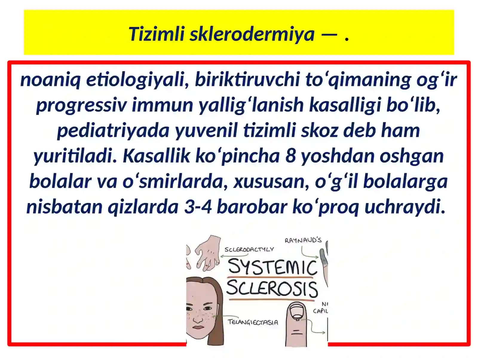 Bolalarda tizimli sklerodermiya 3