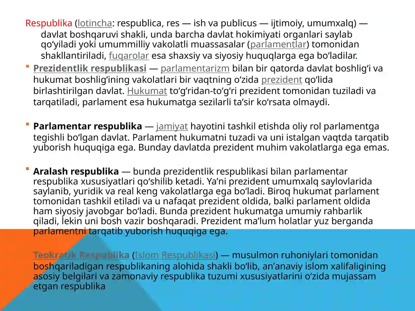 MUtlaq monarxiyashakli dagi davlat boshqaruvi 3