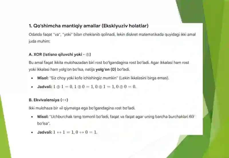 Mantiq va diskretmatematika 3