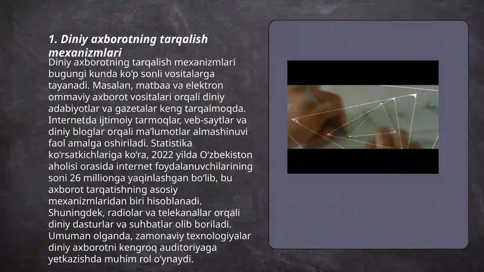 Ishtimoiy tarmoqlarda diniy axbarot ist, ishtimoiy madaniyatini tarbiyalashning zaruryati 3