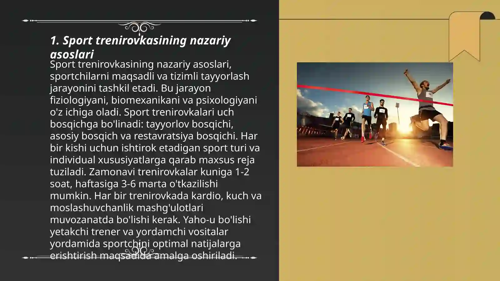 Sport musobaqalari va sportchilarni tayyorlash tizimi 3