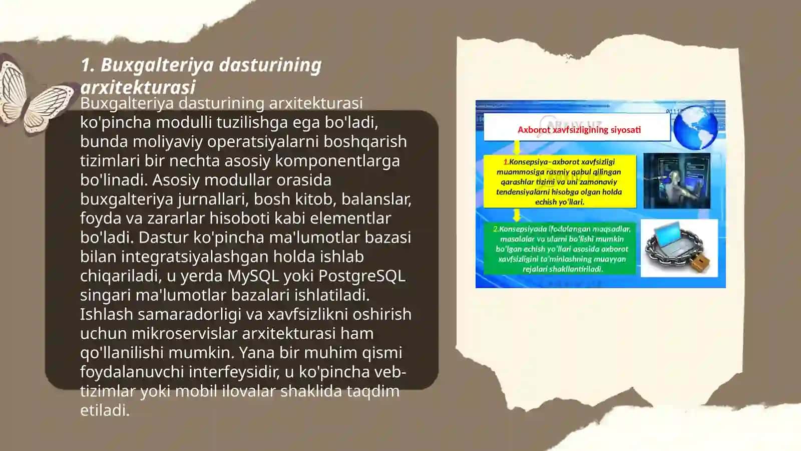 Buxgalteriya dasturining ishlash texnologiyasi 3