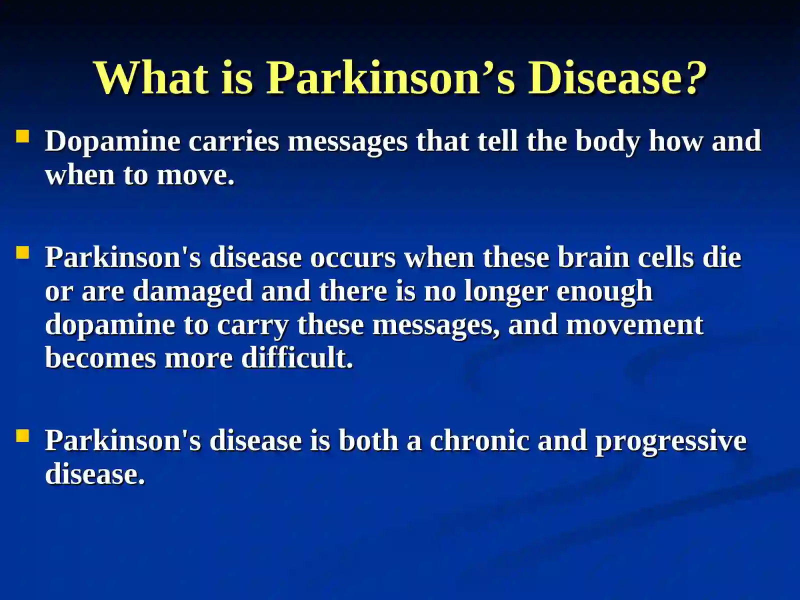 Parkinson’s Disease 3
