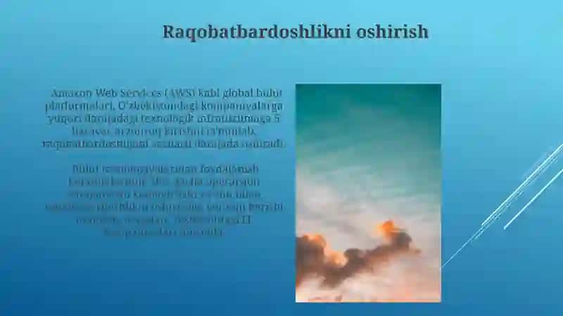 Iqtisodiyot sohalarida bulutli texnologiyalaridan foydalanish xususiyatlari 3