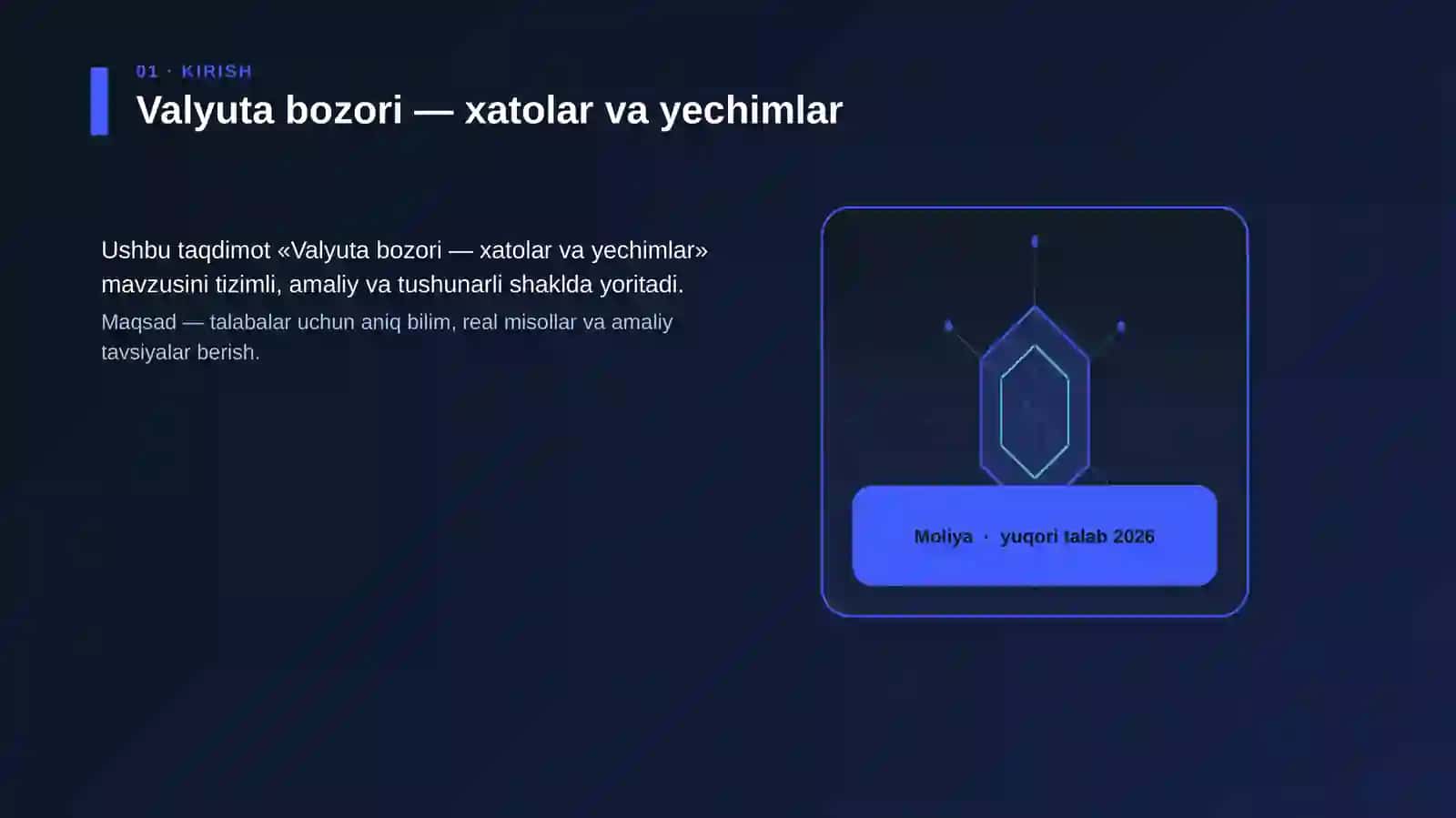 Valyuta bozori — xatolar va yechimlar 3