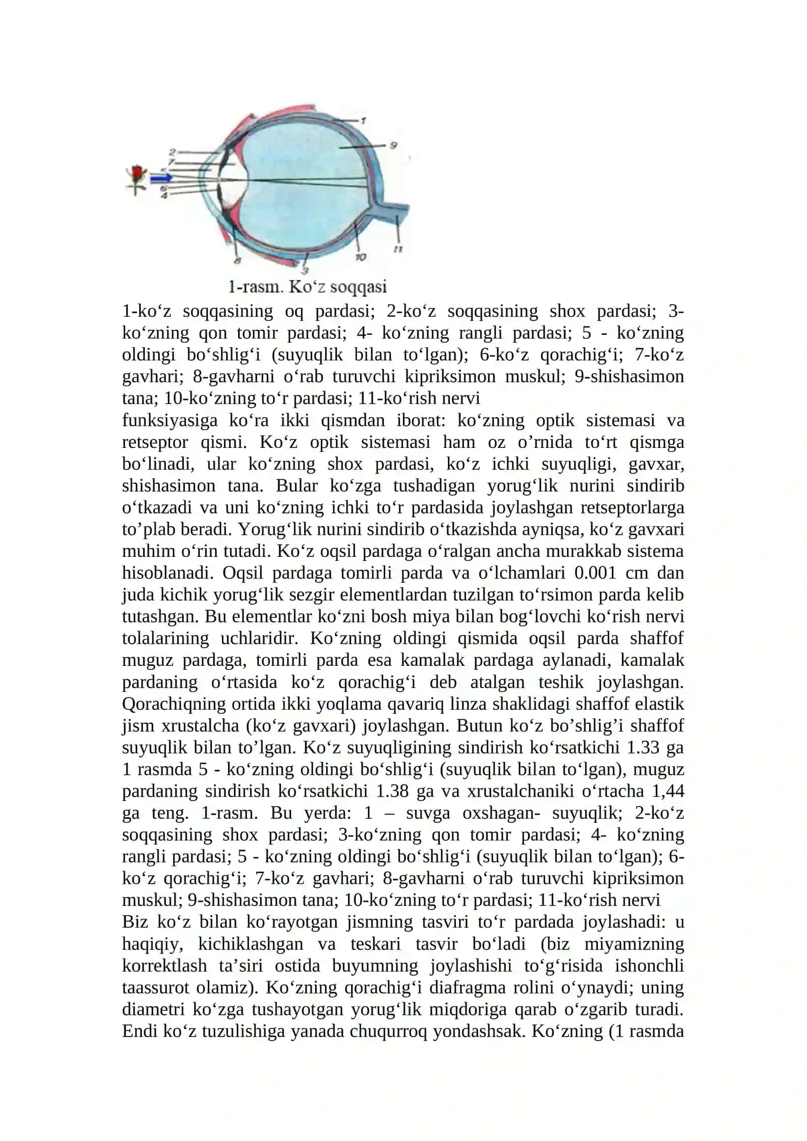 Laboratoriya ishi 8: Shishaning nur sindirish ko‘rsatkichini mikroskop yordamida aniqlash 3