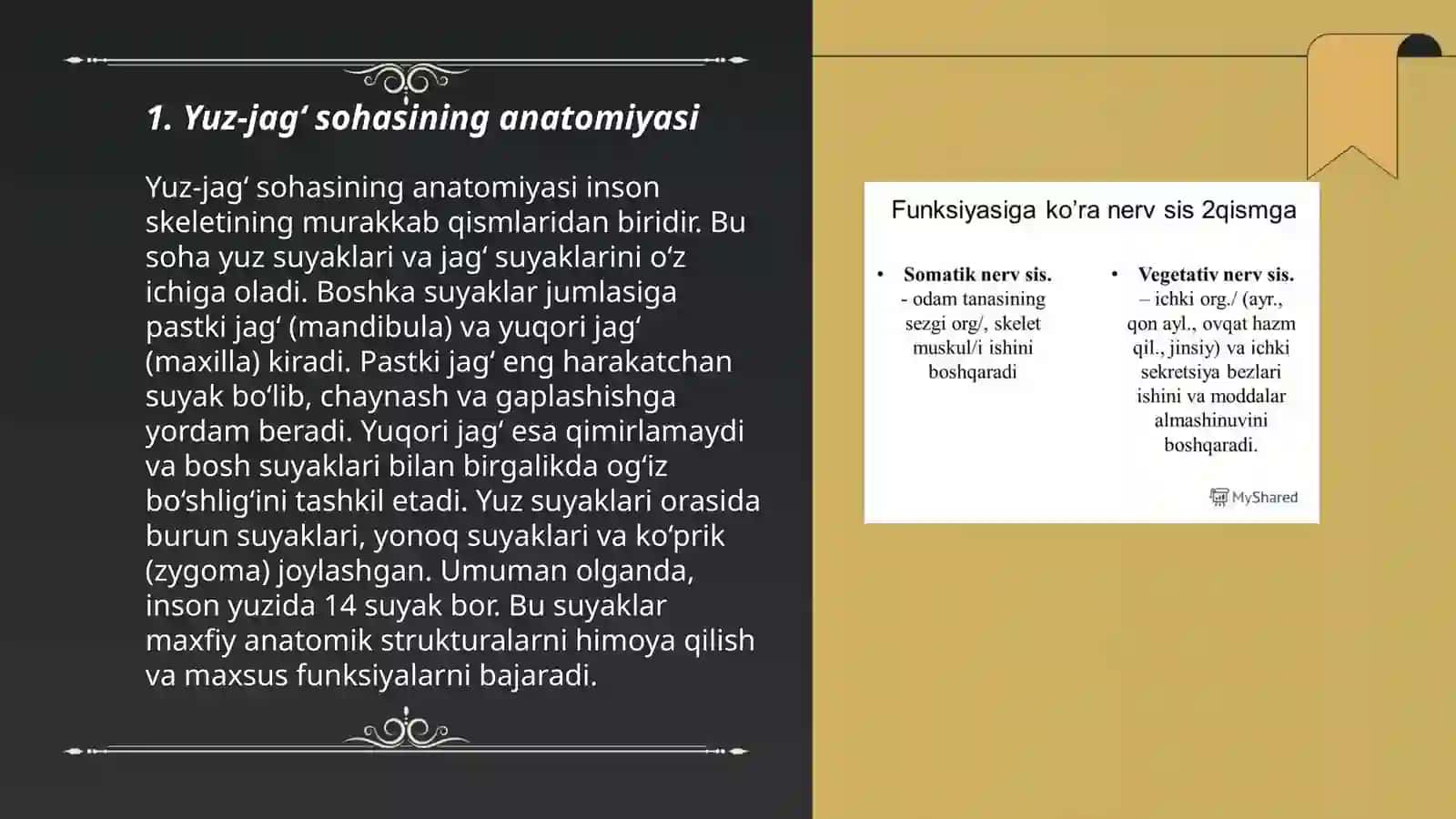 Yuz-jag‘ sohasining vegetativ nerv tizimi bilan bog‘liqligi va uning ta’siri 3