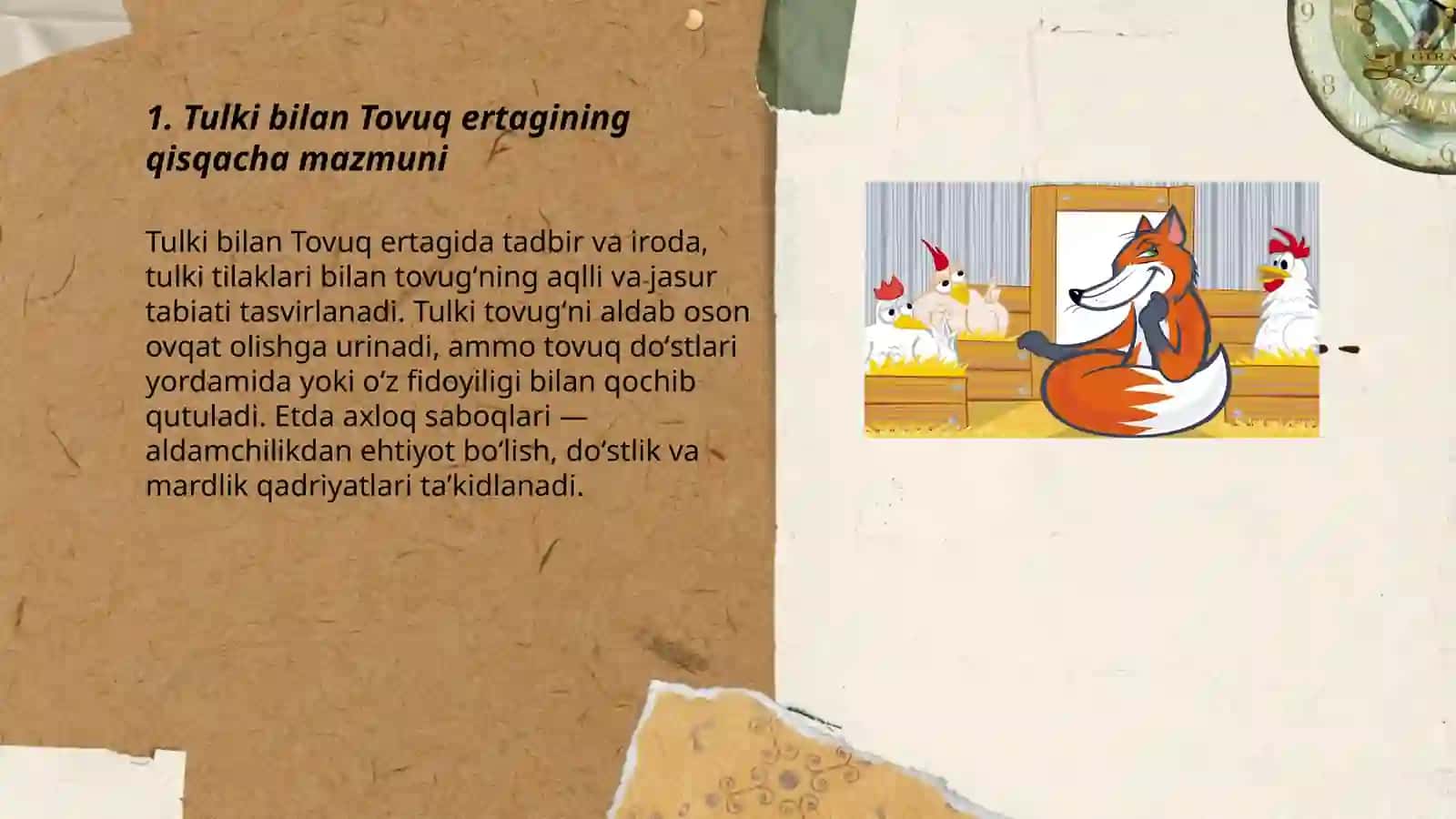 Tulki bilan Tovuq 3