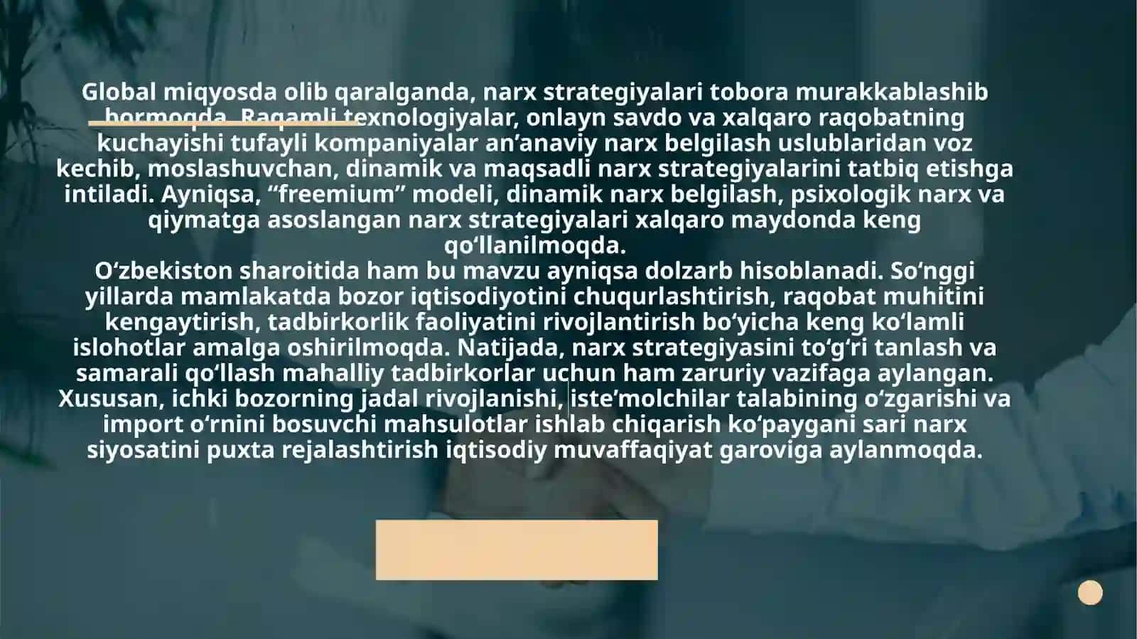 Raqamli marketing kampaniyasi narx siyosati 3