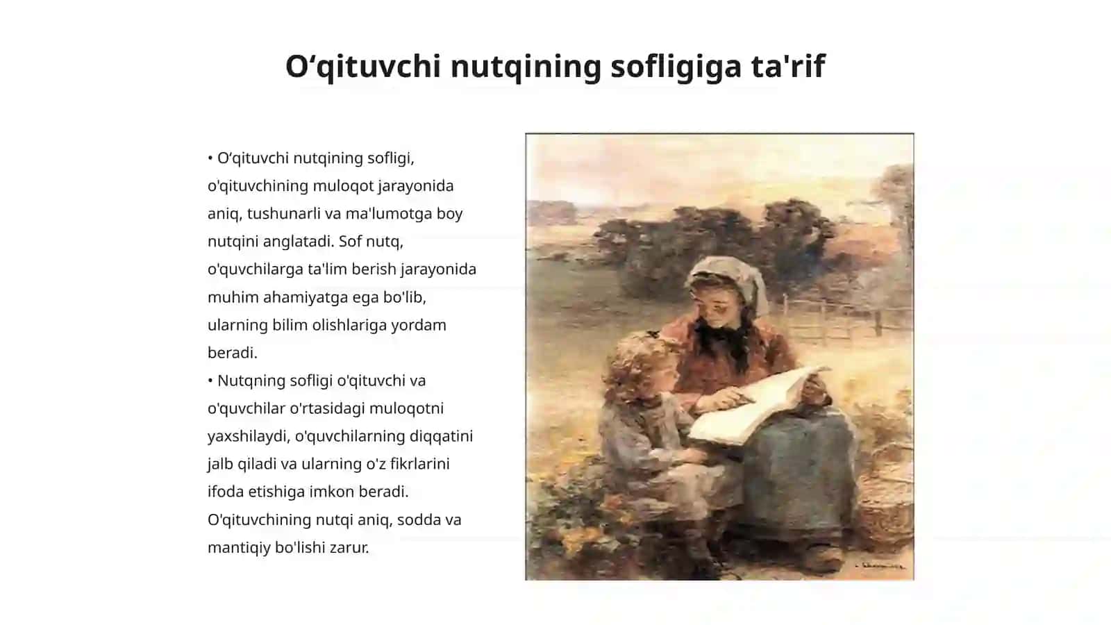 Oʻqituvchi nutqining sofligi 3